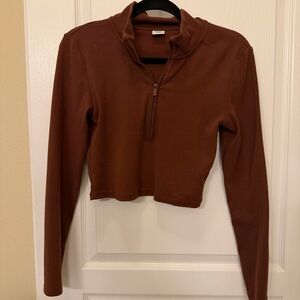 Aritzia Sunday Best Half Zip